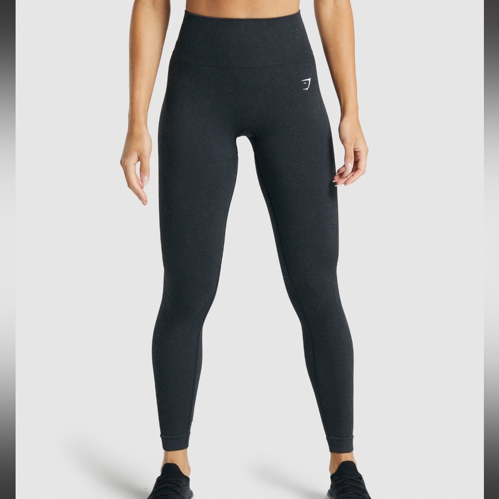 Gymshark adapt fleck seamless leggings in black